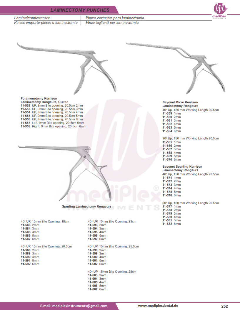 Mediplex Instruments